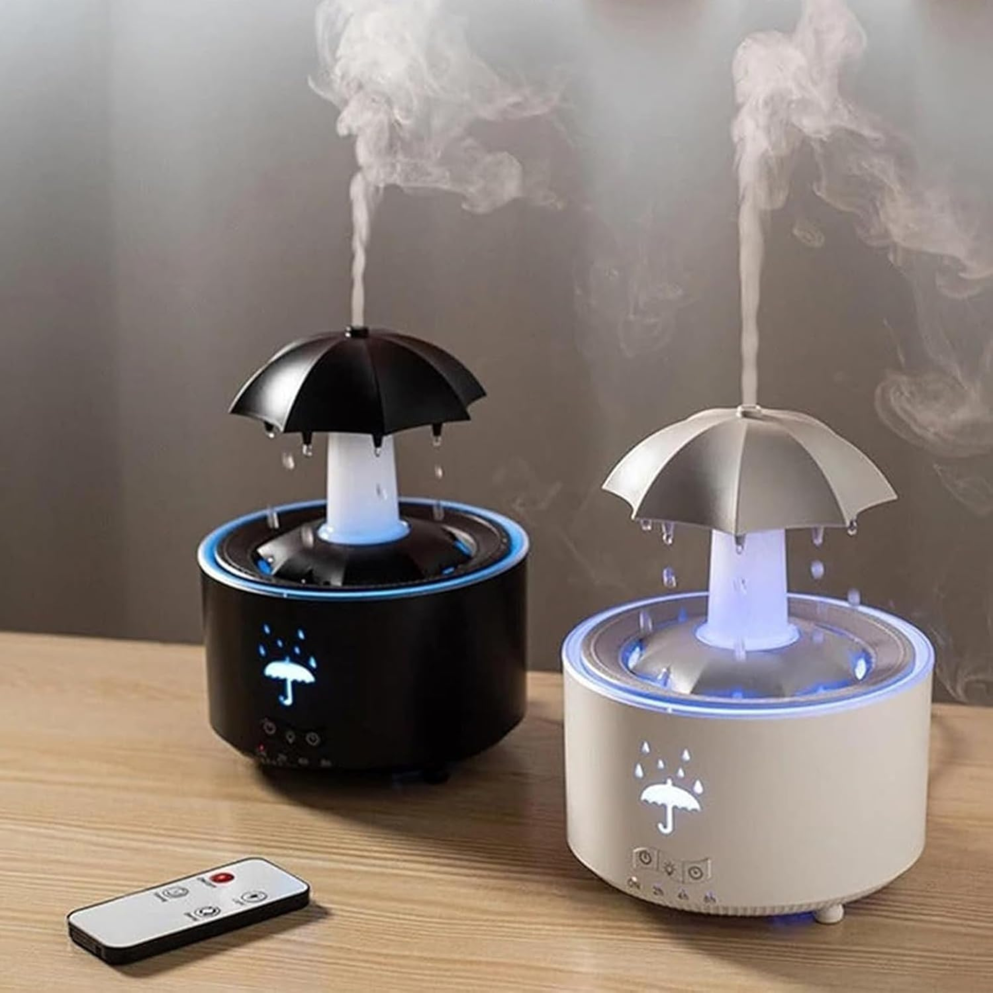 Absher RainCloud | Soothing Rainfall Humidifier & Diffuser