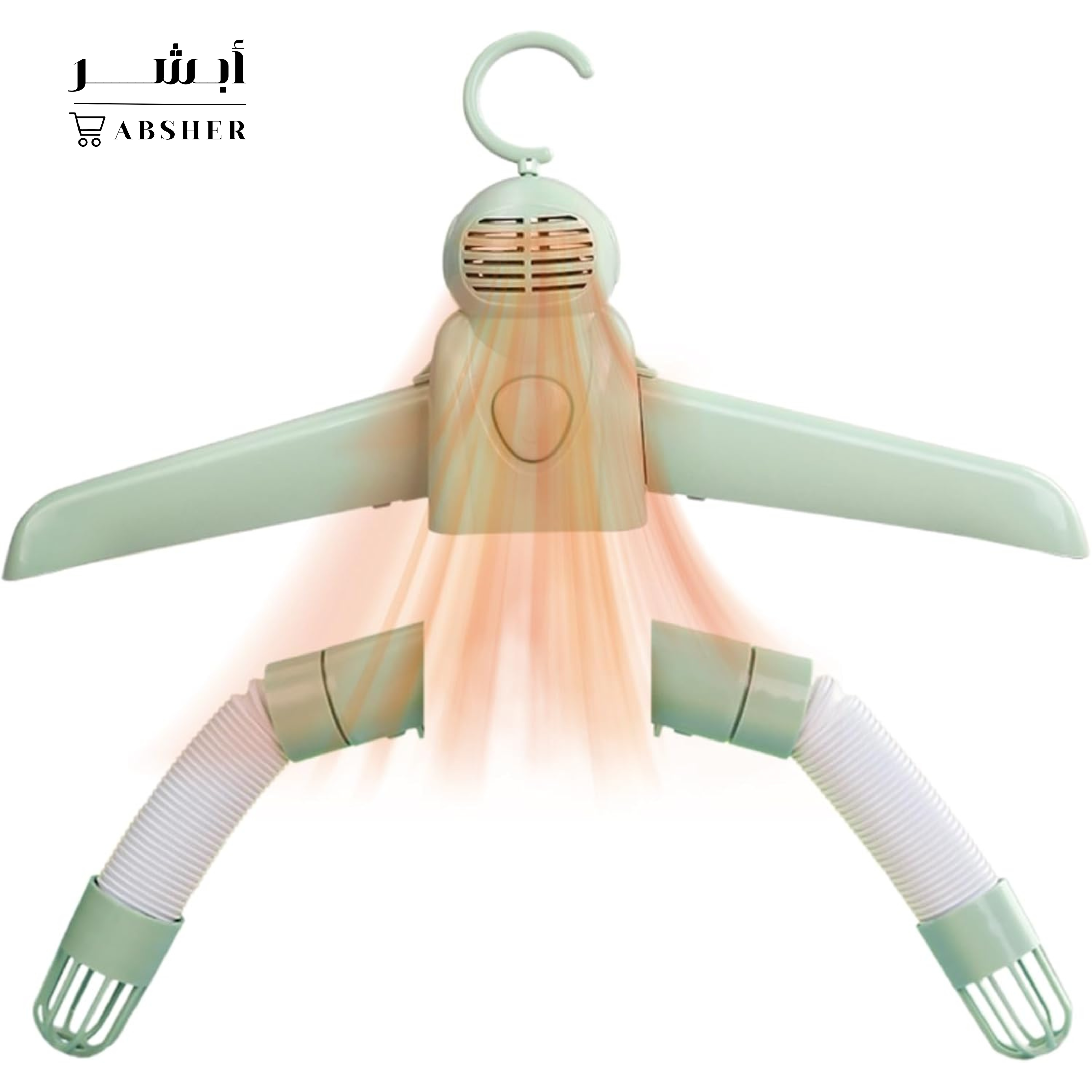 Portable hanger clothes dryer