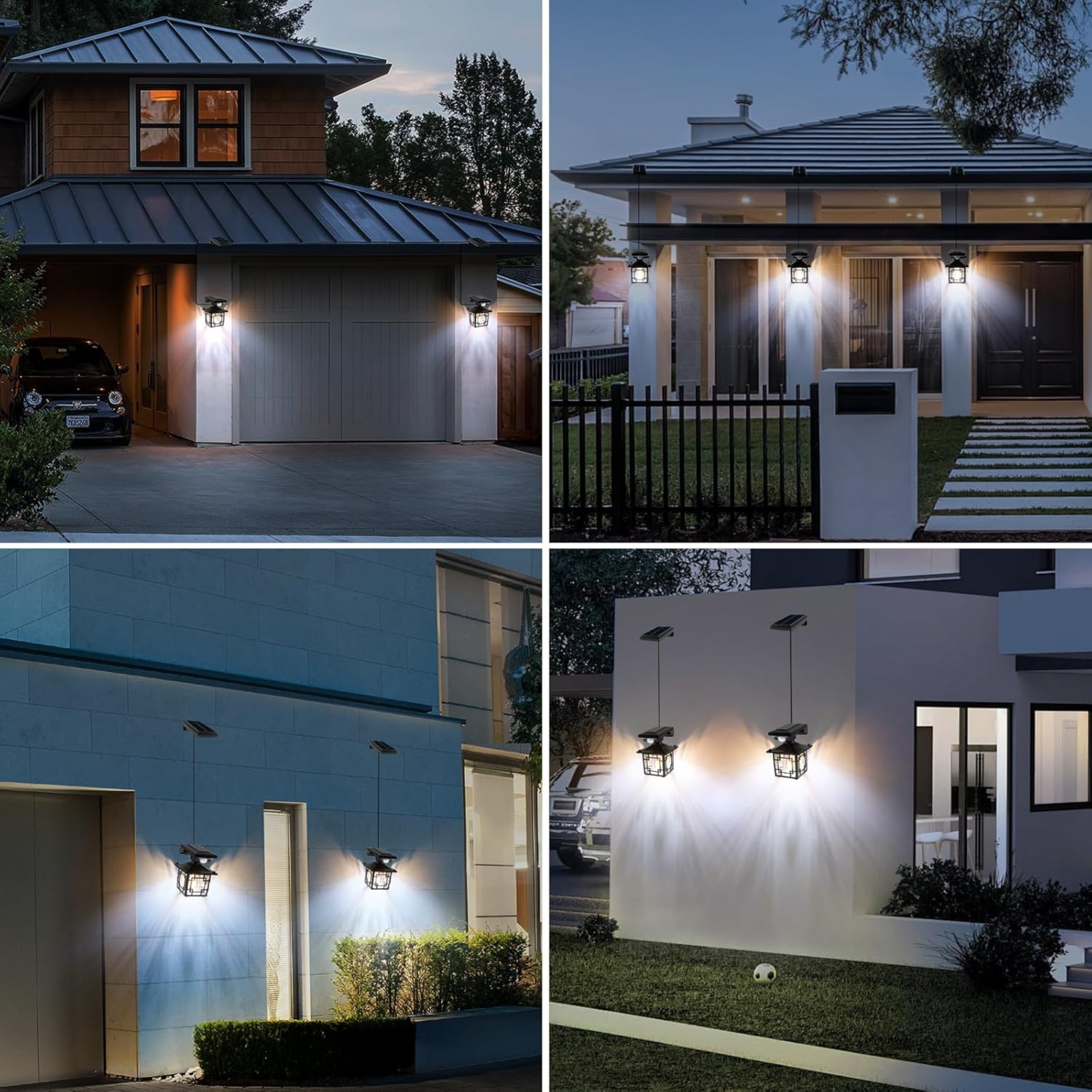 Outdoor Solar Sensor Light