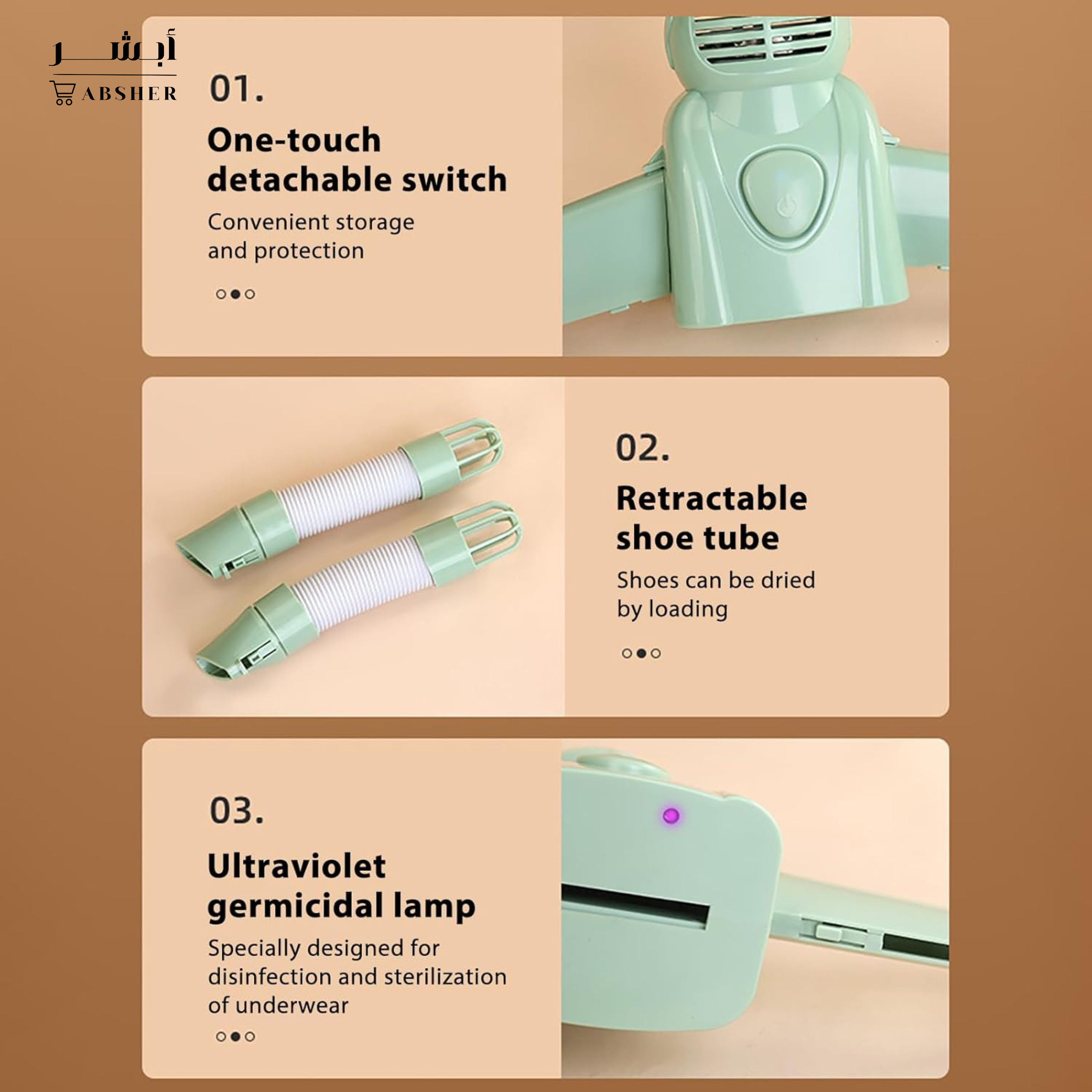 Compact laundry dryer travel accessory