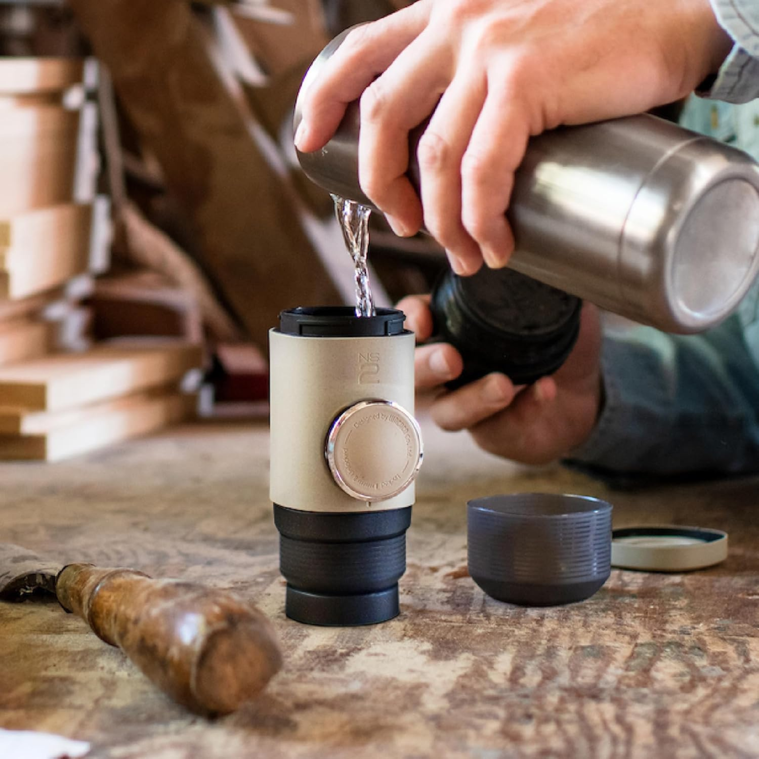 Portable Espresso Maker – Capsule Coffee Machine | Travel Size