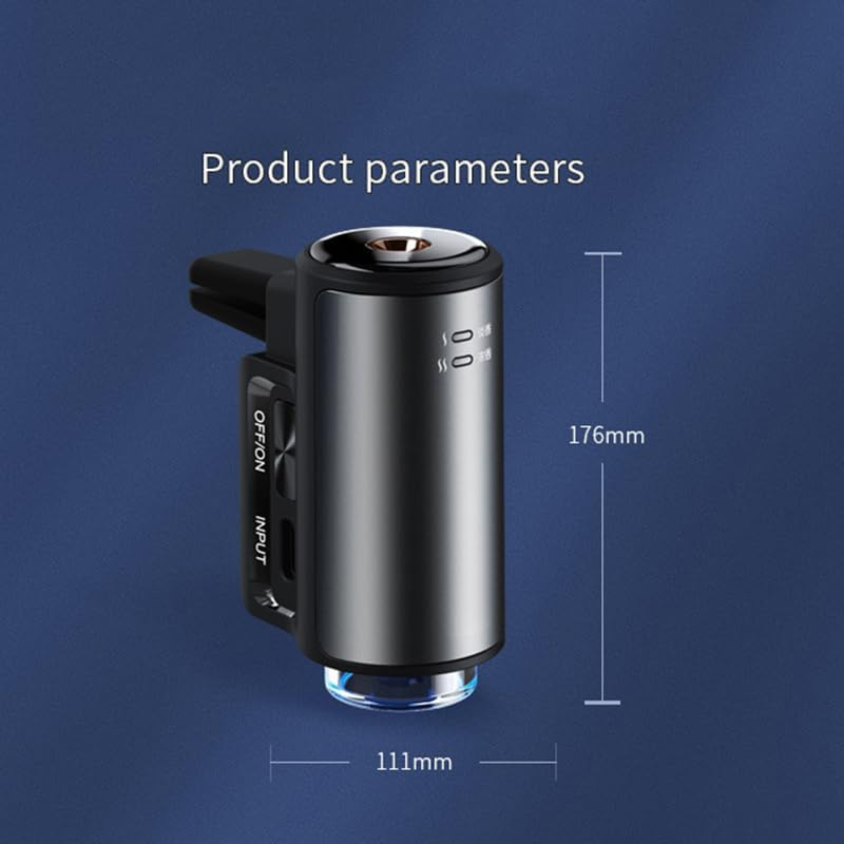 Smart Car Aroma Diffuser – Auto-Sensing Fragrance + Essential Oils