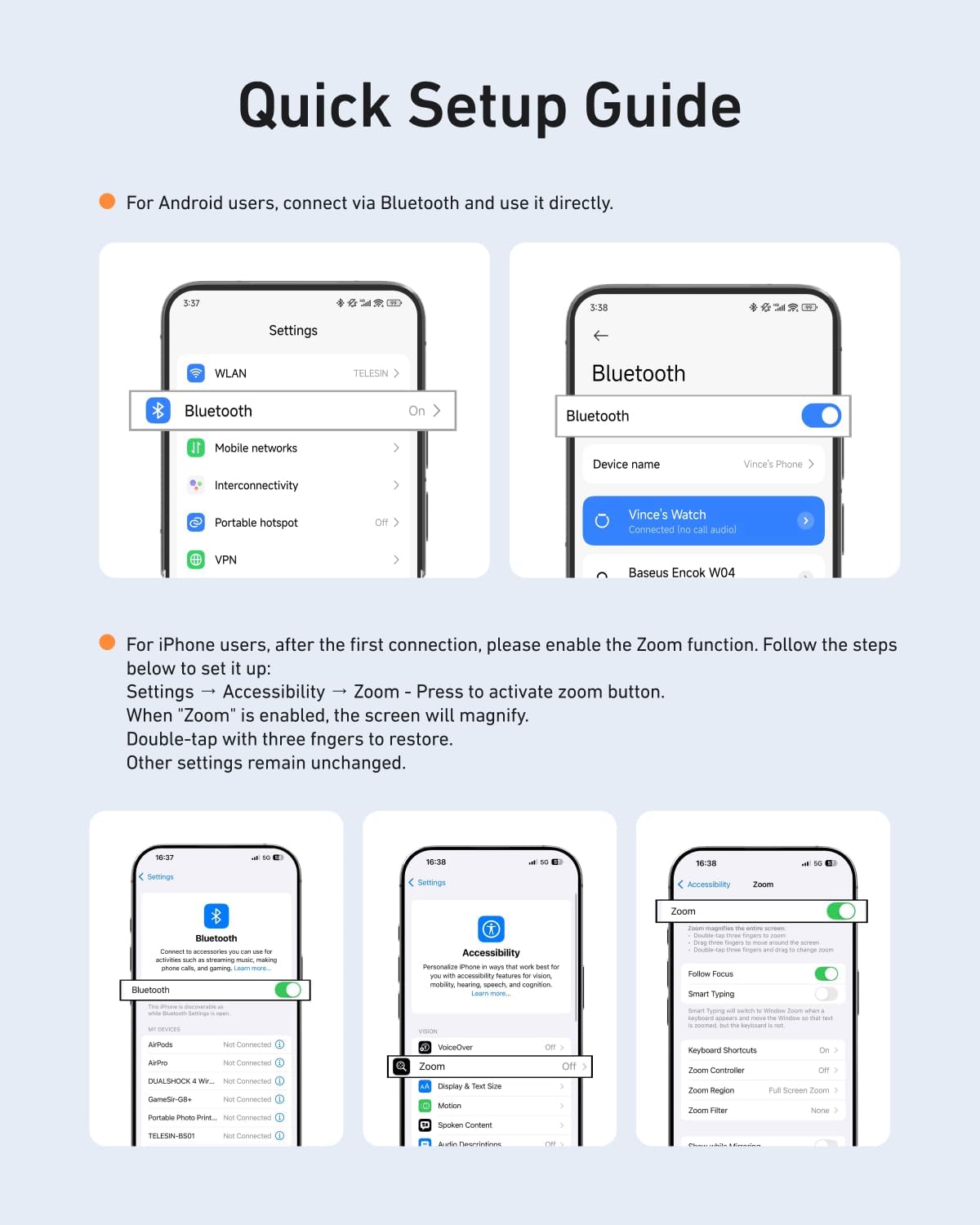 TELESIN Fun Shot Magnetic Grip – MagSafe Phone Holder