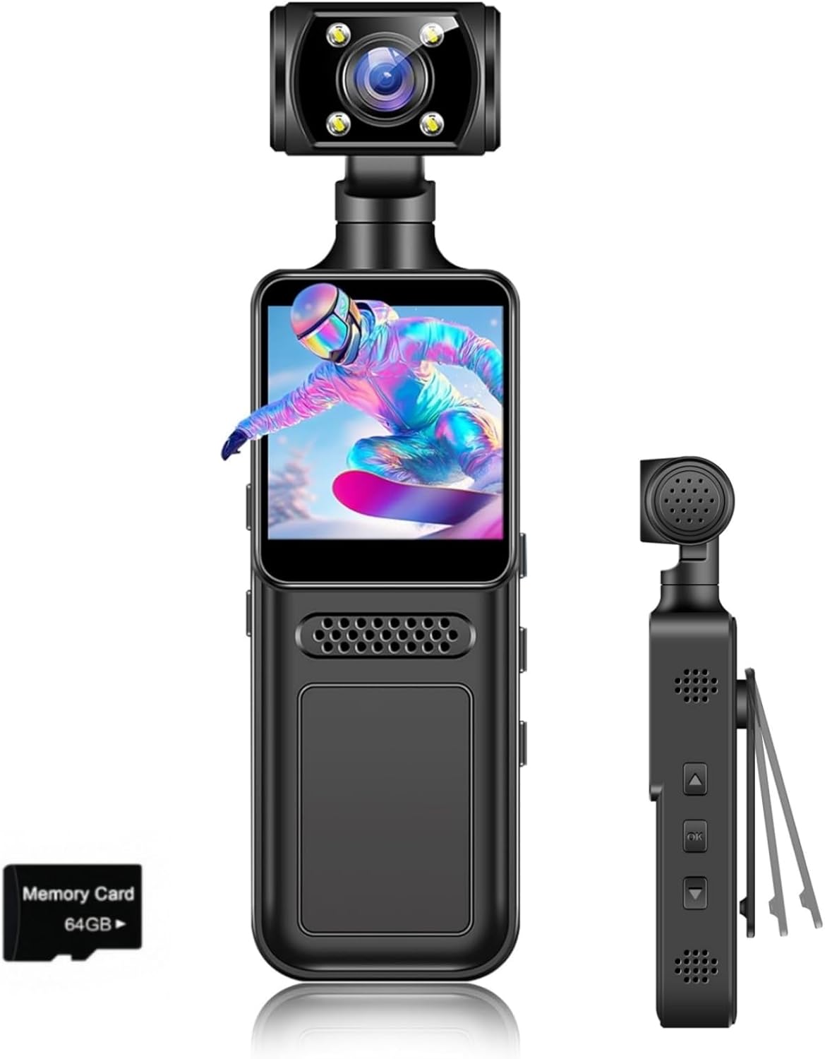 3-Axis Gimbal Stabilizer – Mini HD Video Recorder