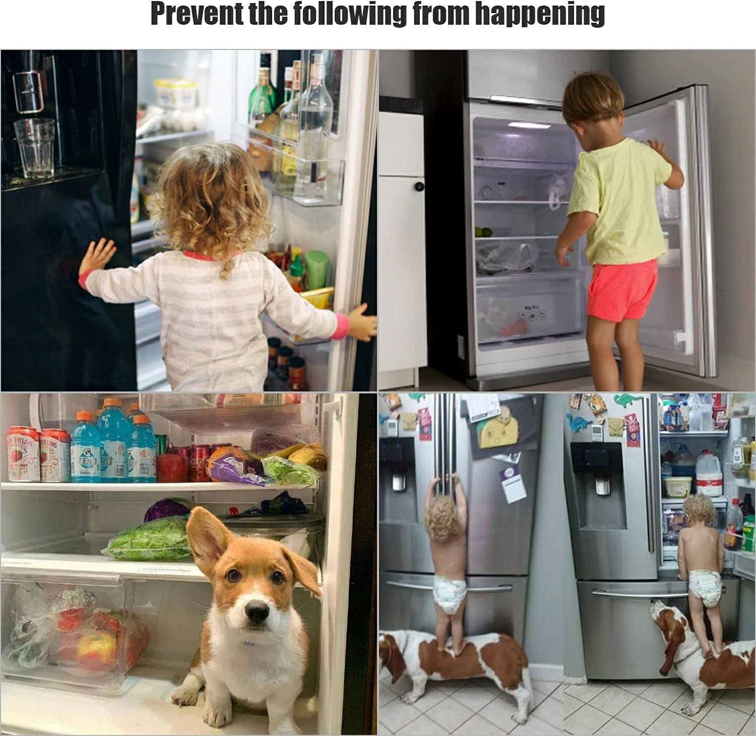 Multifunctional Fridge & Cabinet Safety Lock