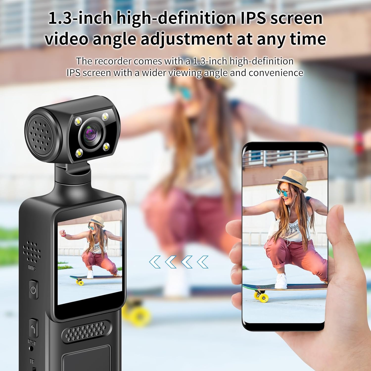 3-Axis Gimbal Stabilizer – Mini HD Video Recorder