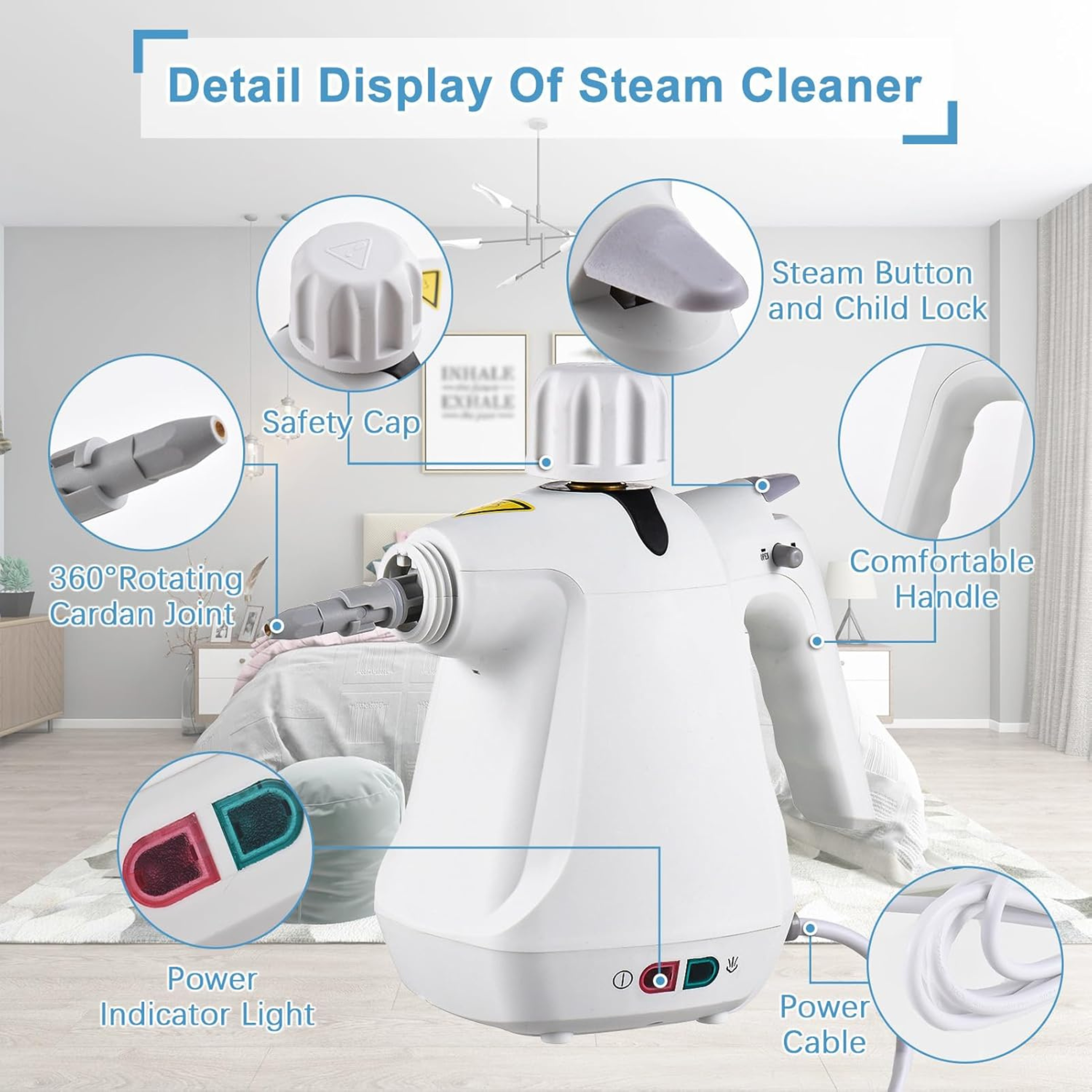 TOBI Steam Cleaner – TB958