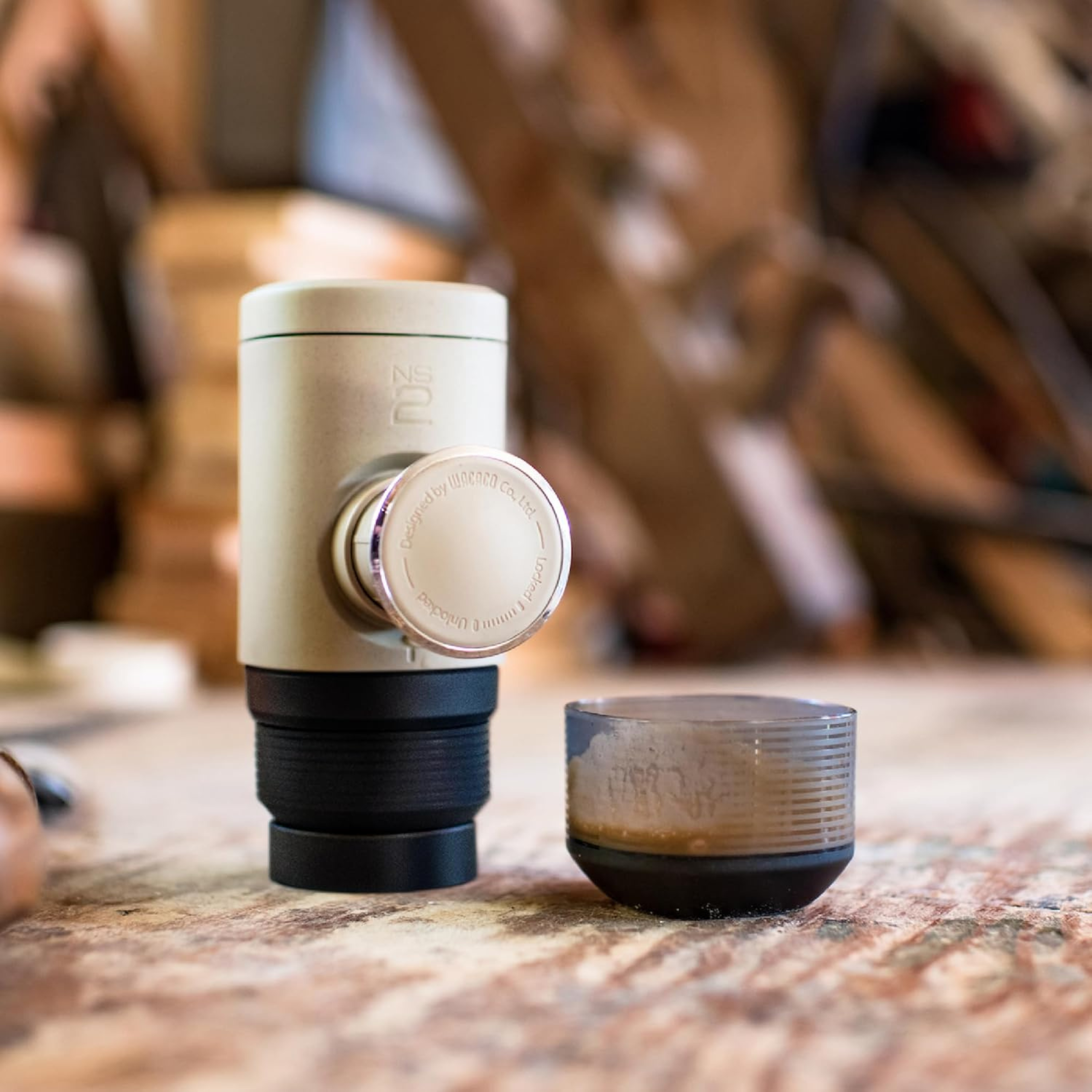 Portable Espresso Maker – Capsule Coffee Machine | Travel Size