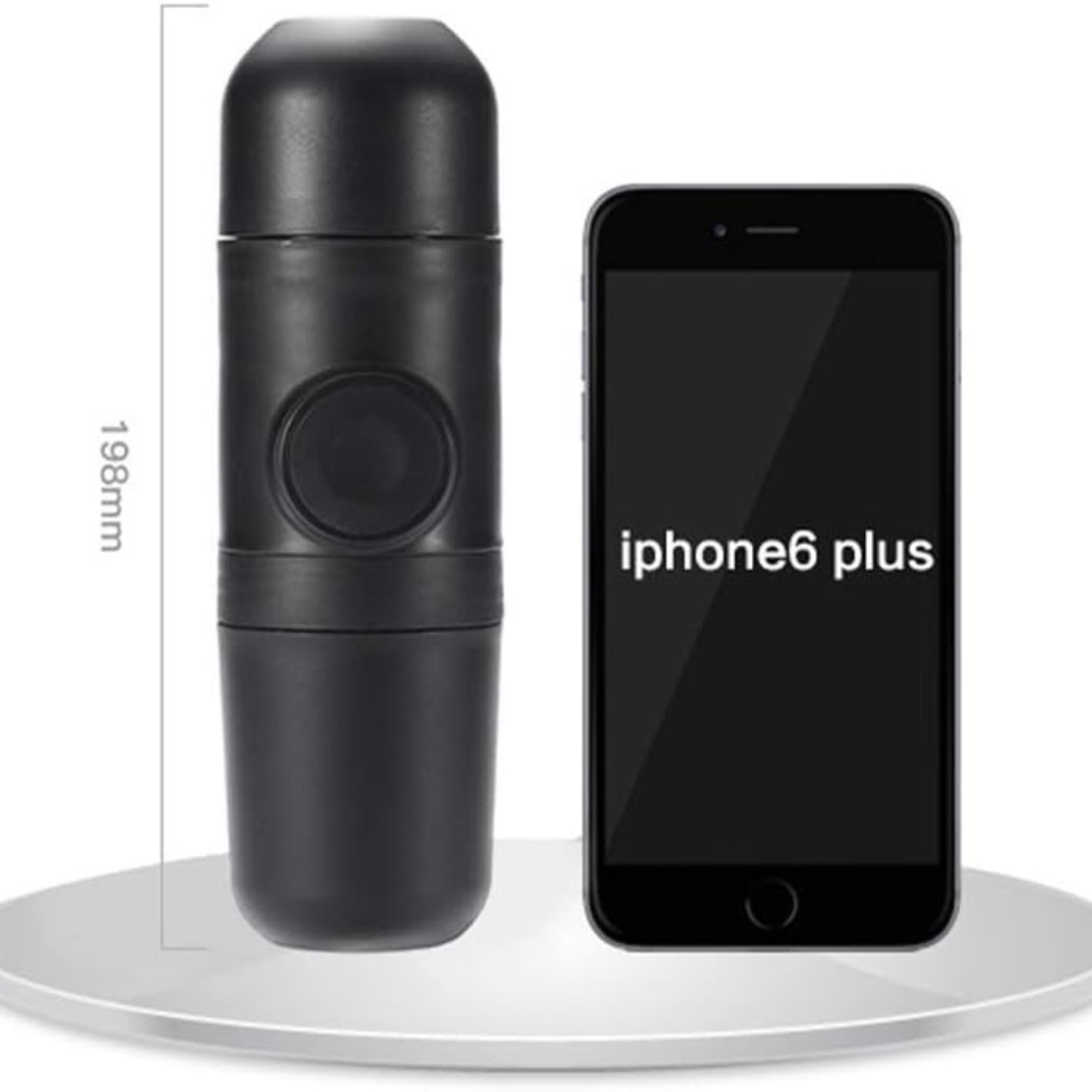 Portable Mini Espresso Maker – Ground Coffee & Capsule Compatible