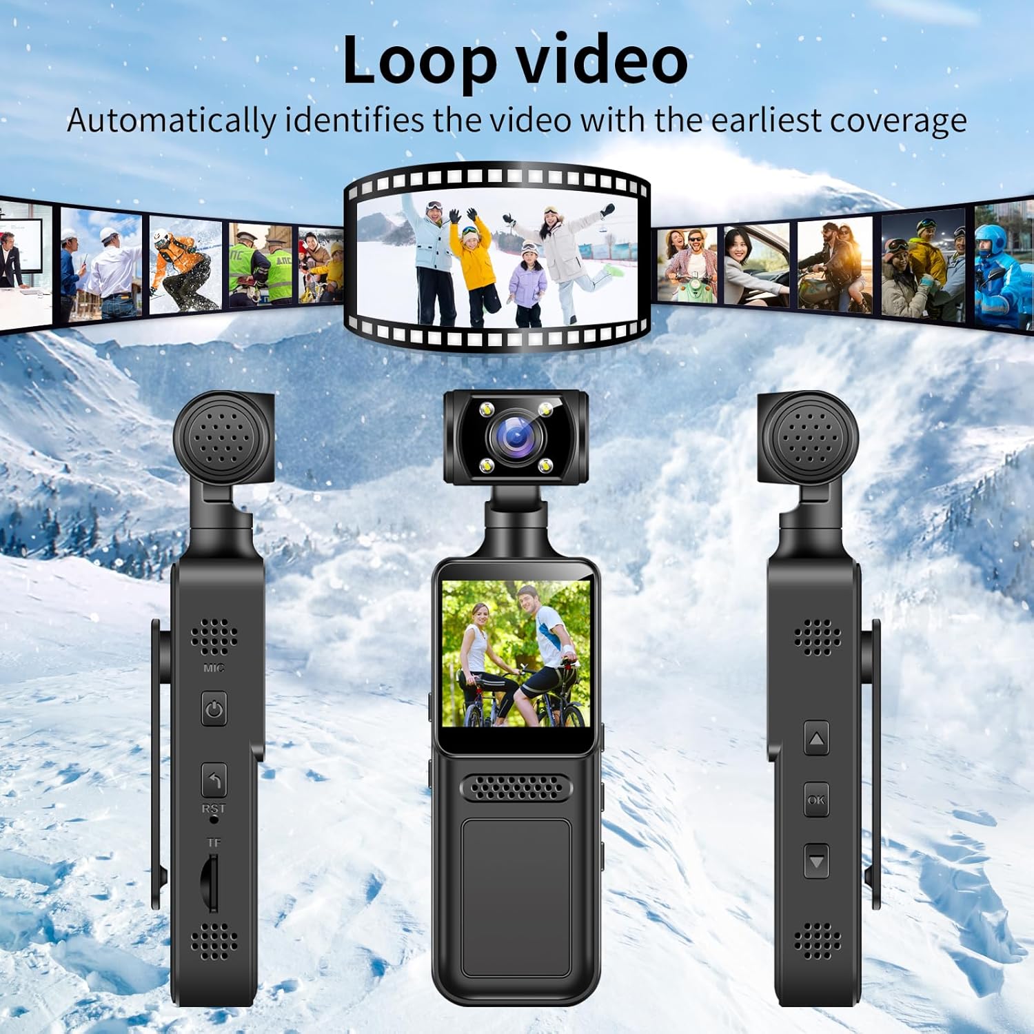 3-Axis Gimbal Stabilizer – Mini HD Video Recorder