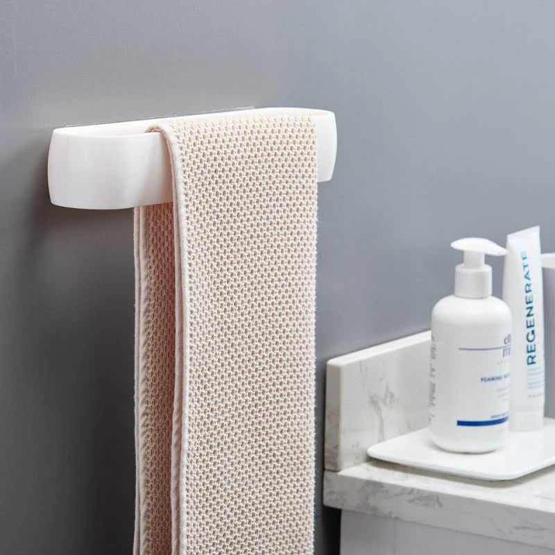 Wall-Mounted Slipper Holder – Space-Saving Bathroom Organization