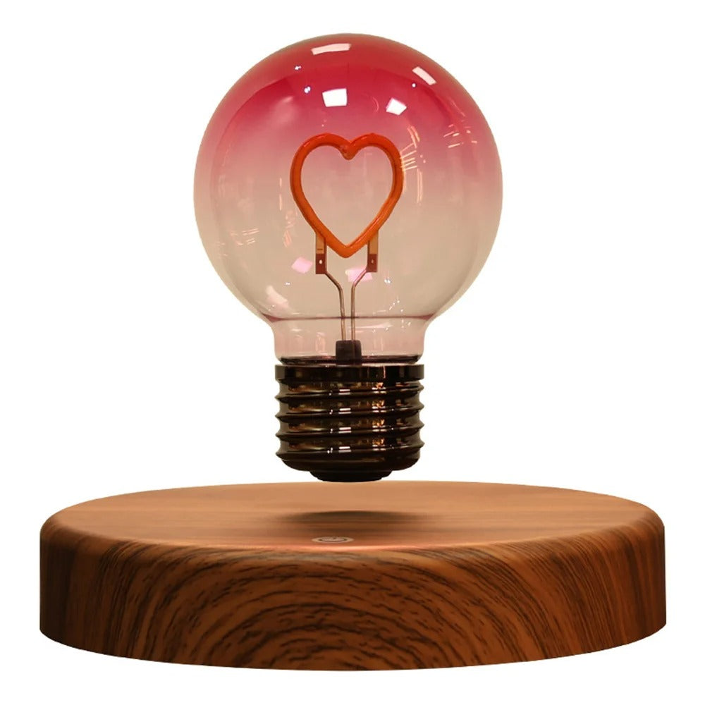 Levitating Heart LED Bulb Lamp